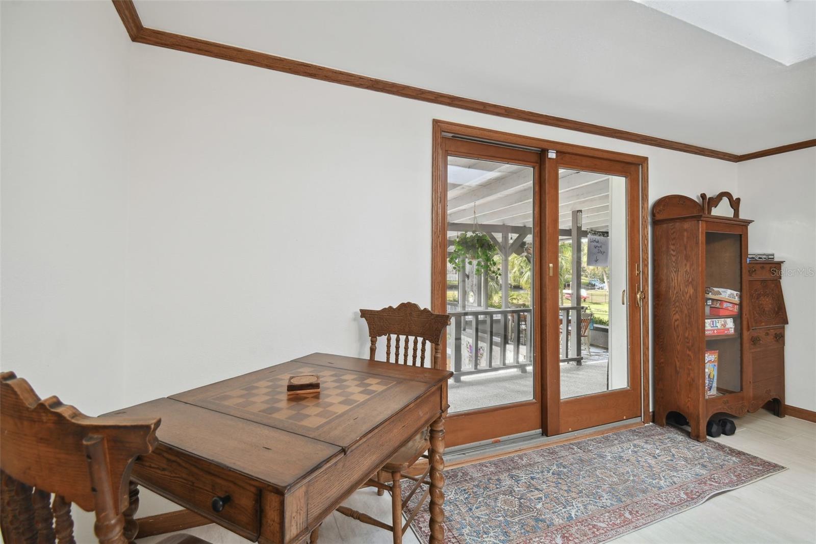 Formal Dining, room for game table & additional seating