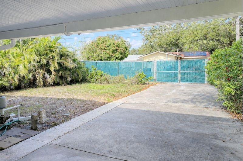 Double gates, plenty of driveway space & a large backyard perfect for parking, a future pool, or outdoor fun!