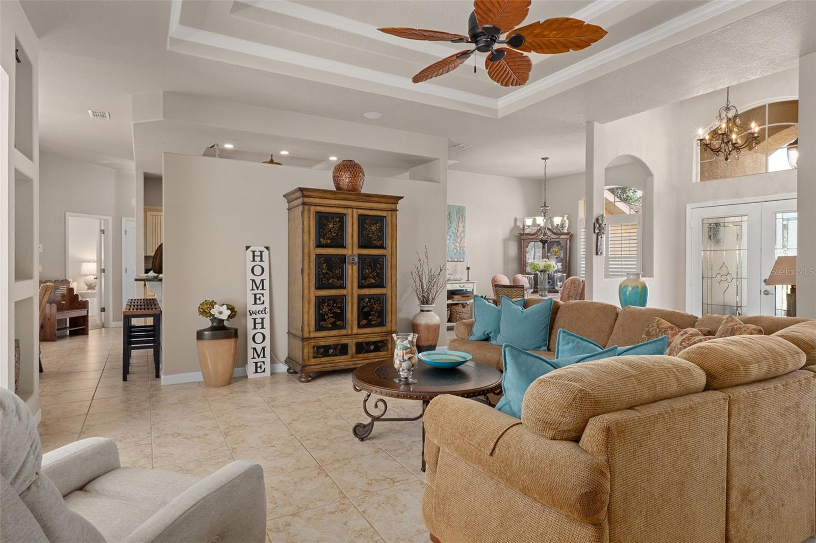 LIVING ROOM to KITCHEN & DINING