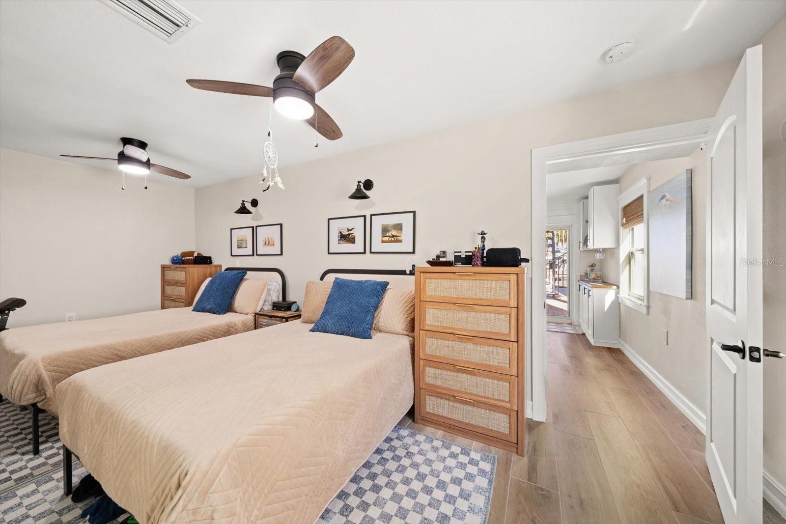 Spacious and private!