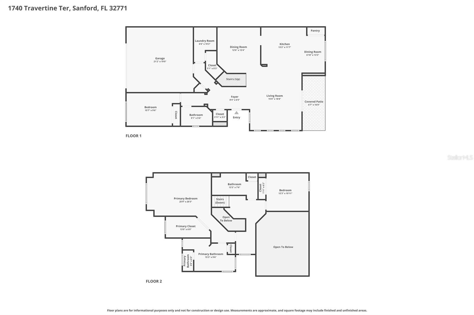 1740 TRAVERTINE TER, SANFORD, FL, 32771