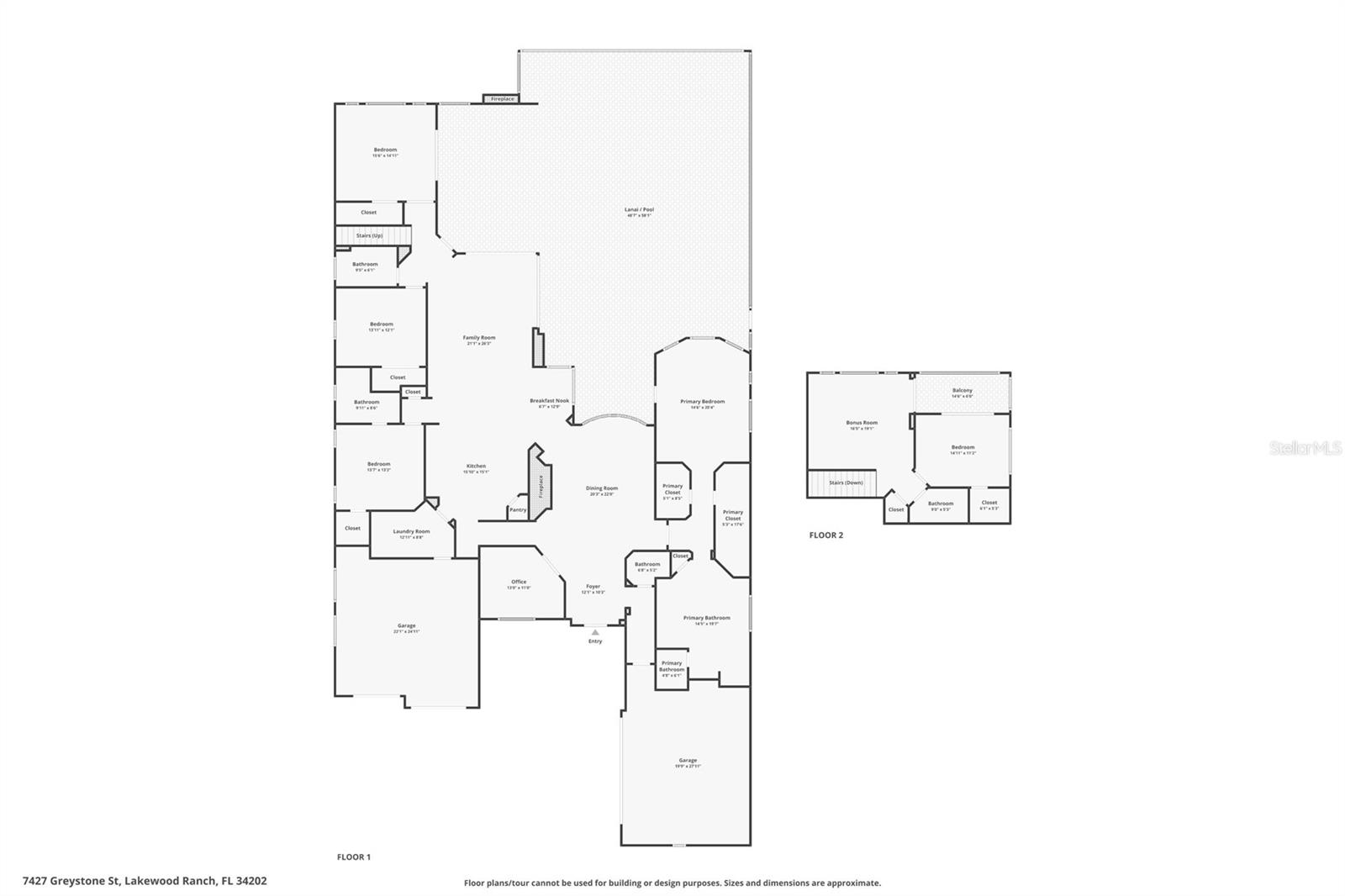 7427 GREYSTONE ST, LAKEWOOD RANCH, FL, 34202