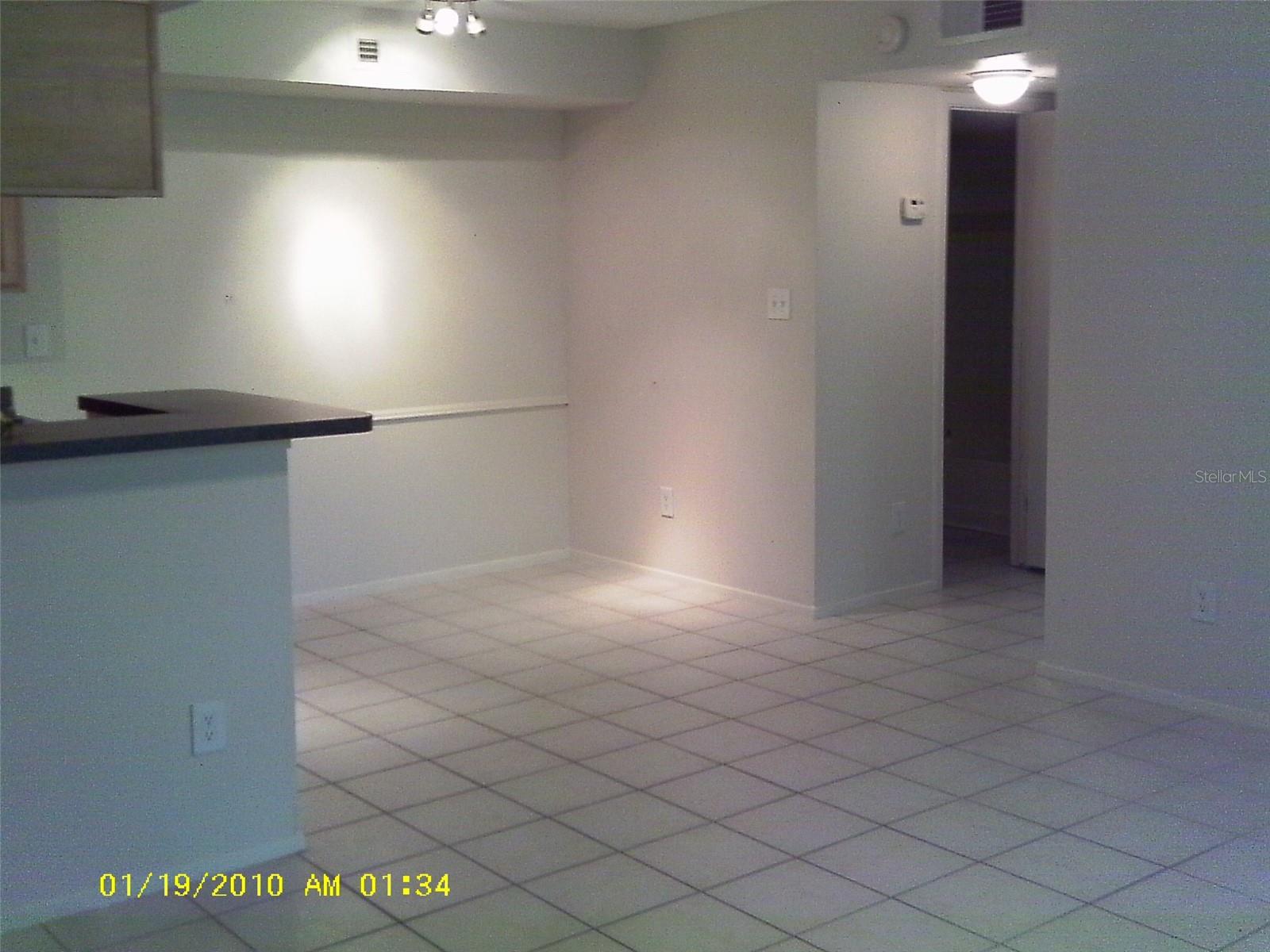 Open Living, Dining, and Kitchen