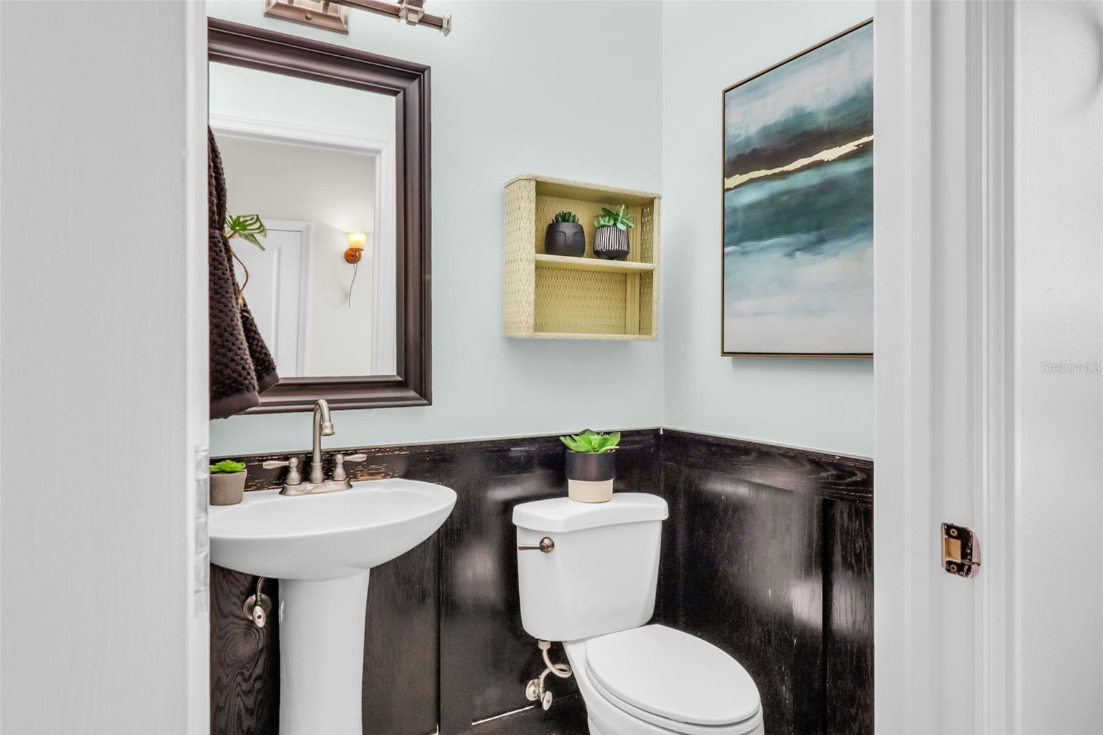 Half guest bathroom