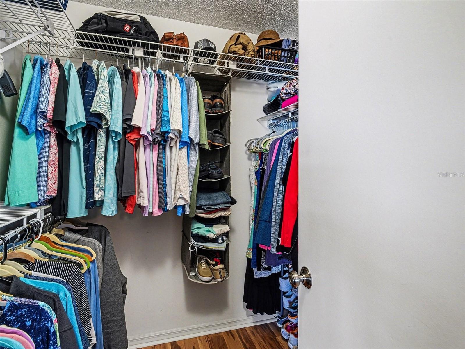 Primary Bedroom Walk-in Closet