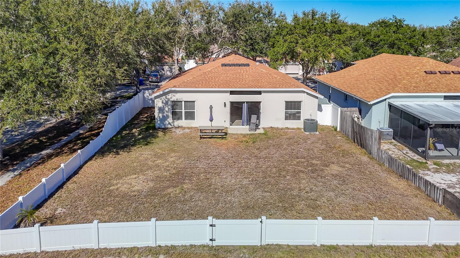 Fenced in on all sides