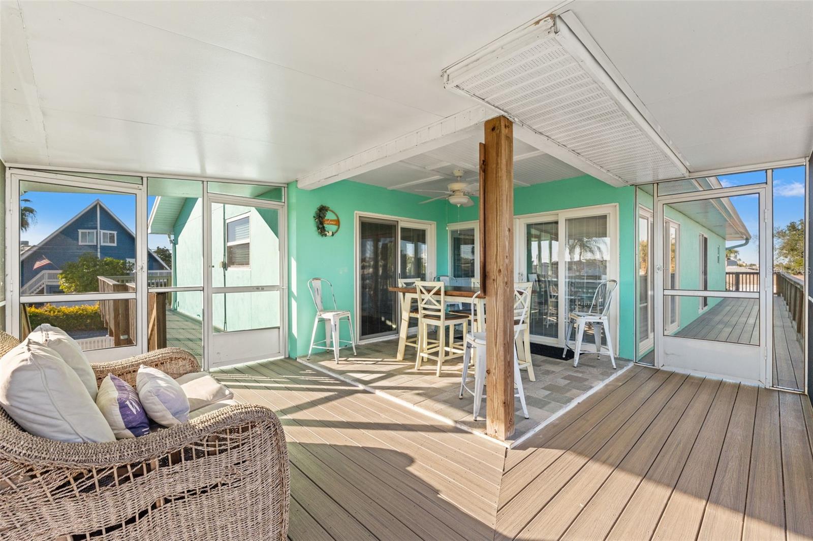 Wrap around porch