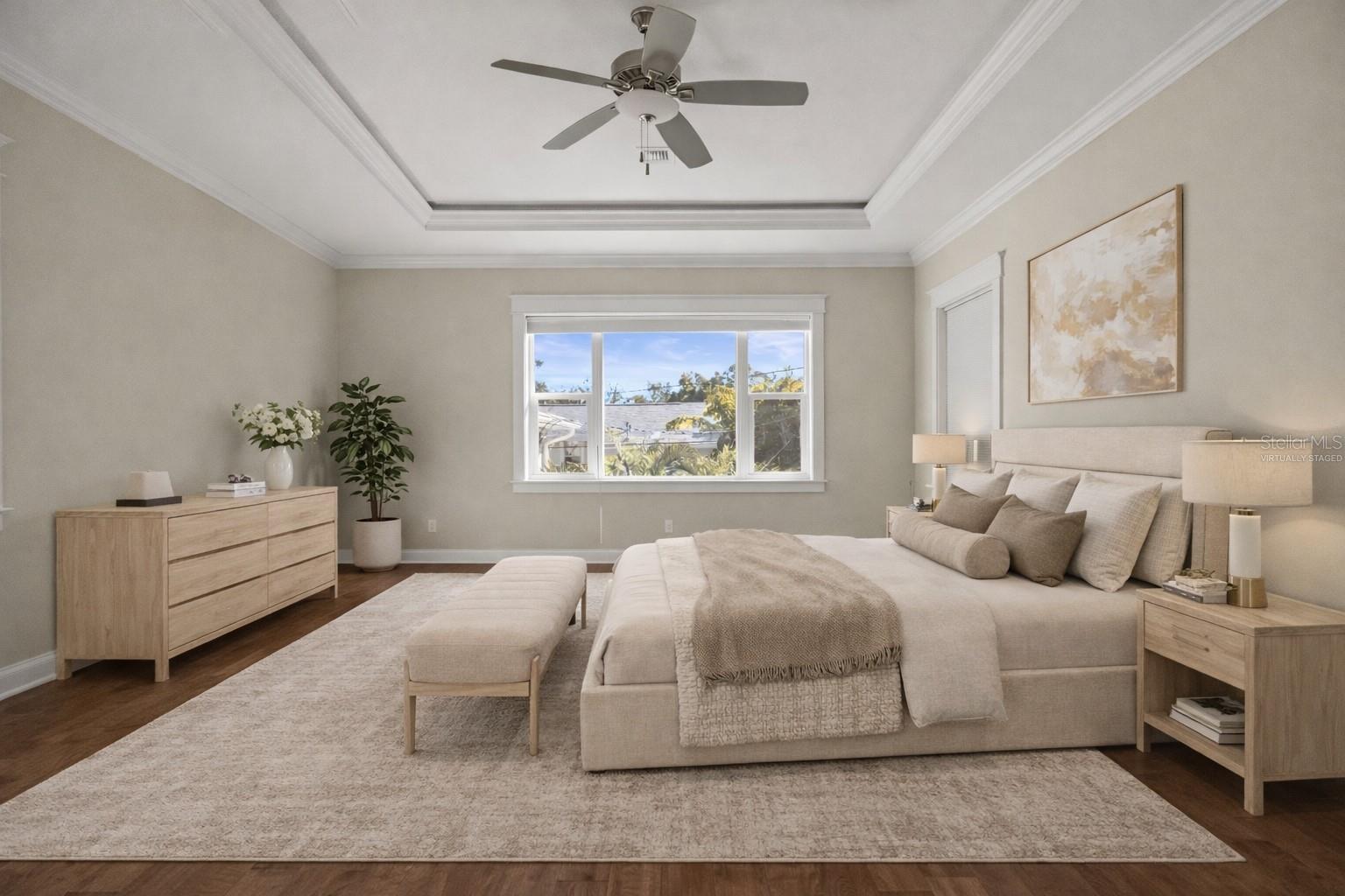 Virtually Staged Primary En-Suite