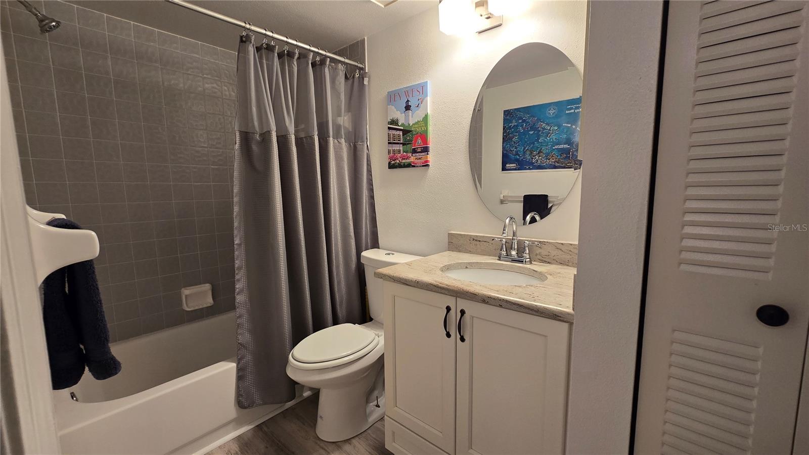 Full remodeled bath downstairs