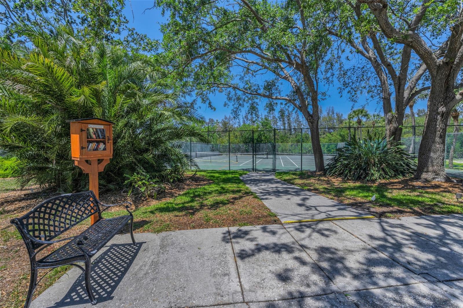 Tennis and pickleball courts