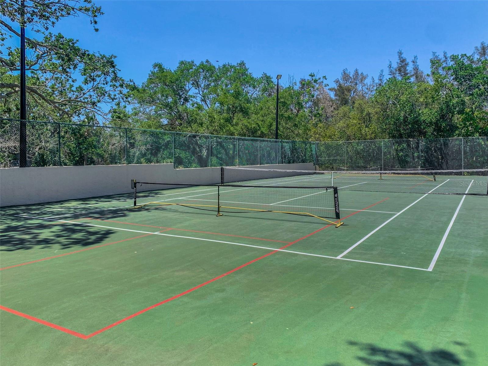 Tennis courts