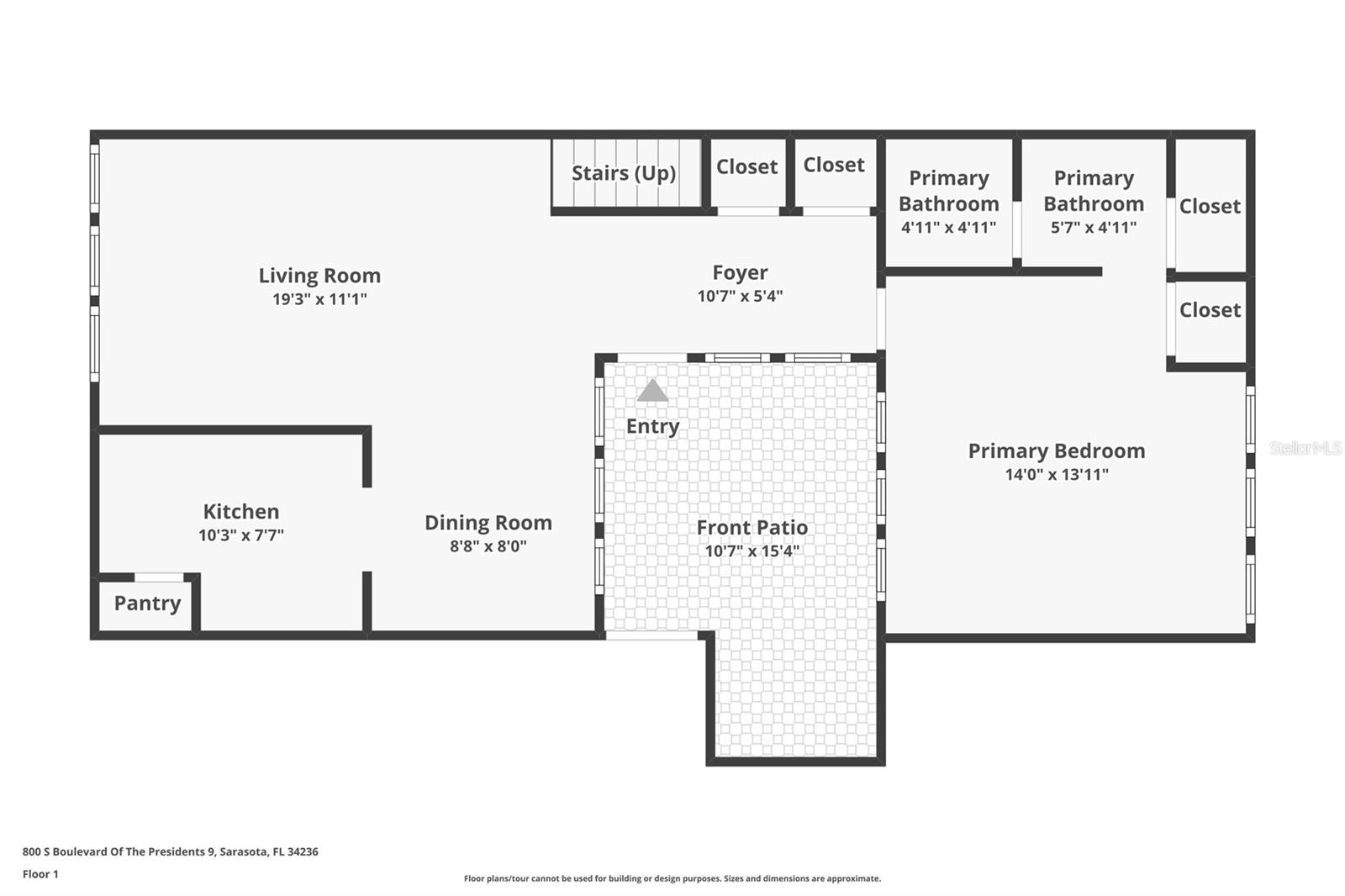 800 S BLVD OF THE PRESIDENTS #9, SARASOTA, FL, 34236