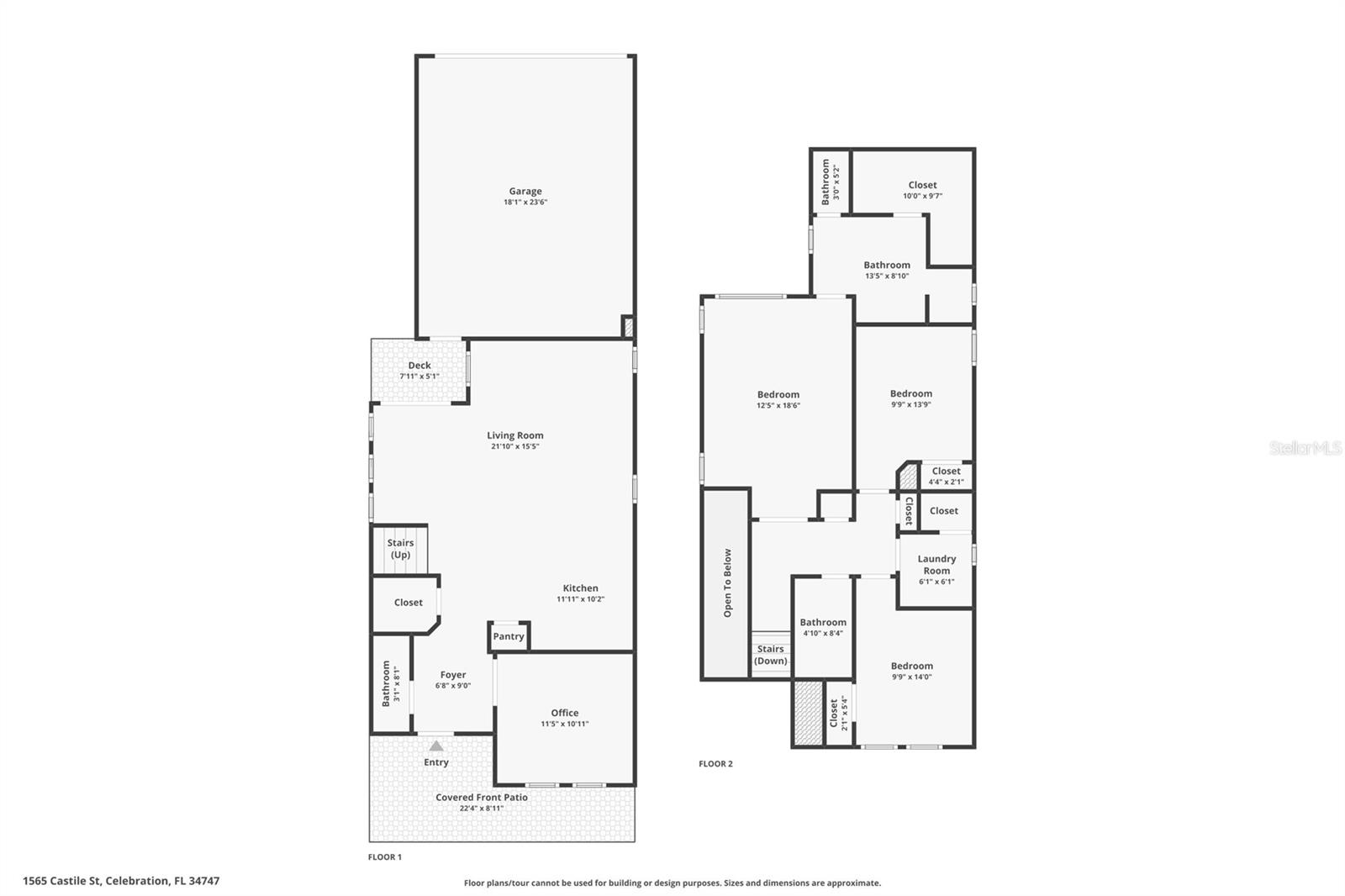 1565 CASTILE ST, CELEBRATION, FL, 34747