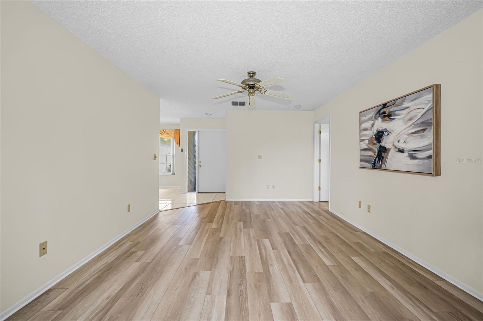 Living Room - Newer Vinyl Flooring