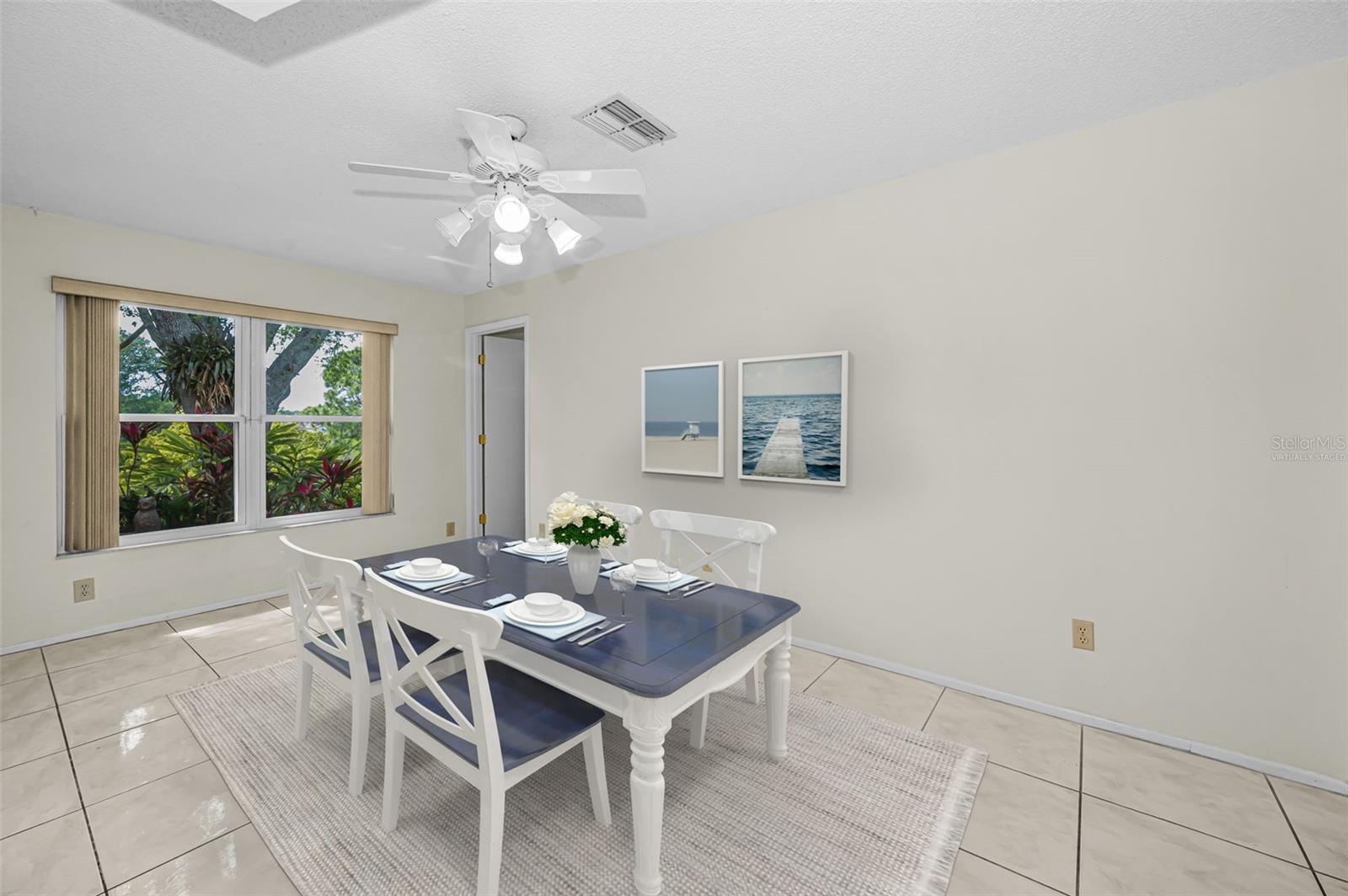 Large Eat In Area Virtually Staged