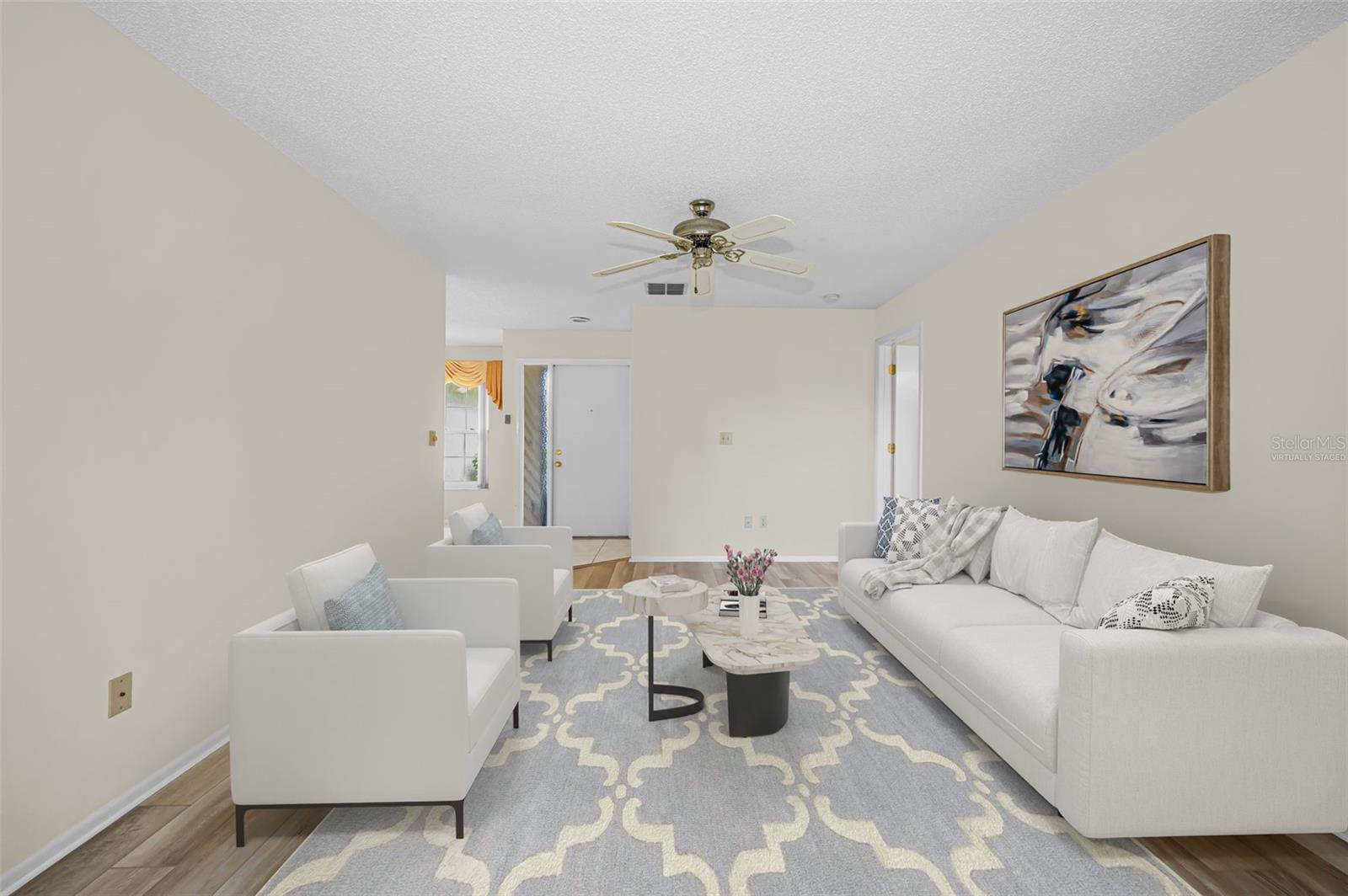 Living Room - Virtually Staged