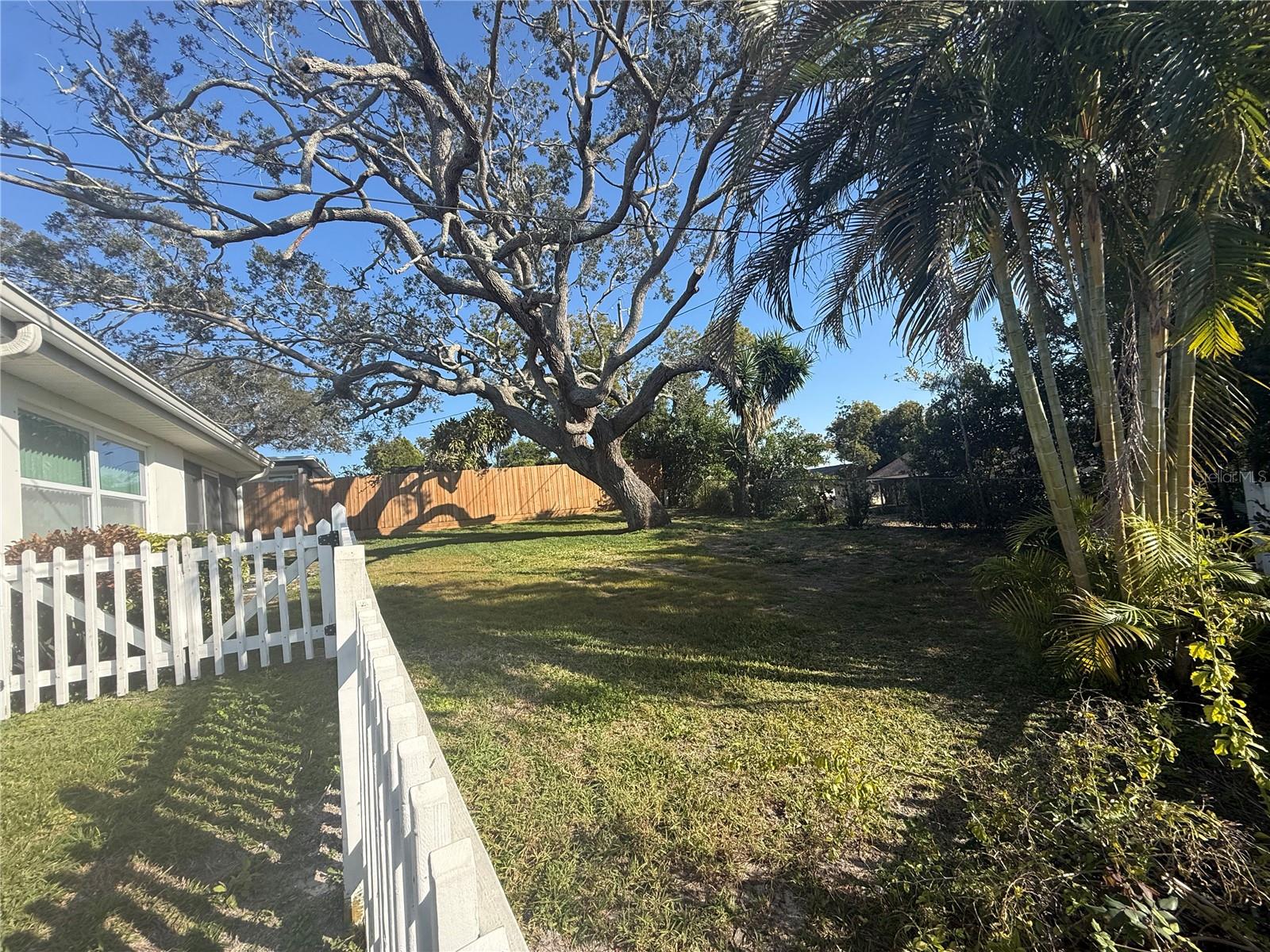 LARGE YARD WITH IRRIGATION