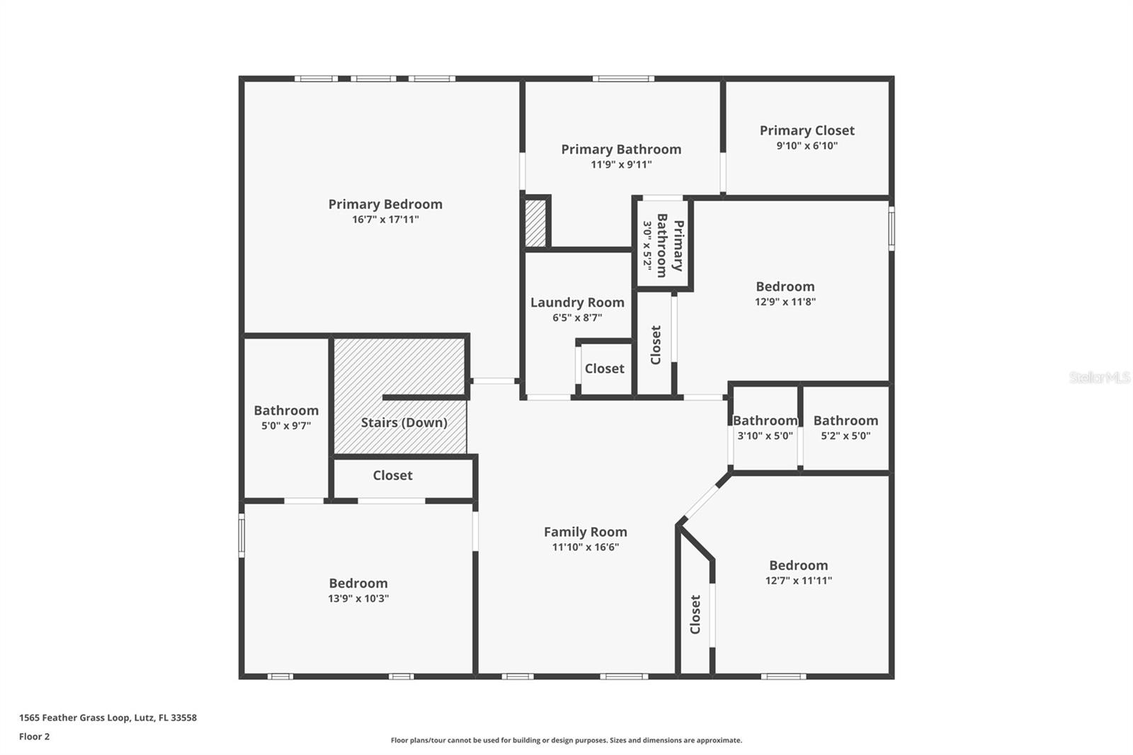 1565 FEATHER GRASS LOOP, LUTZ, FL, 33558