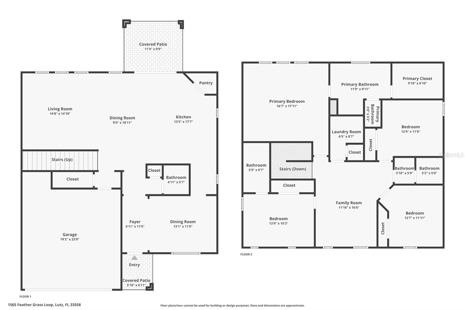 1565 FEATHER GRASS LOOP, LUTZ, FL, 33558