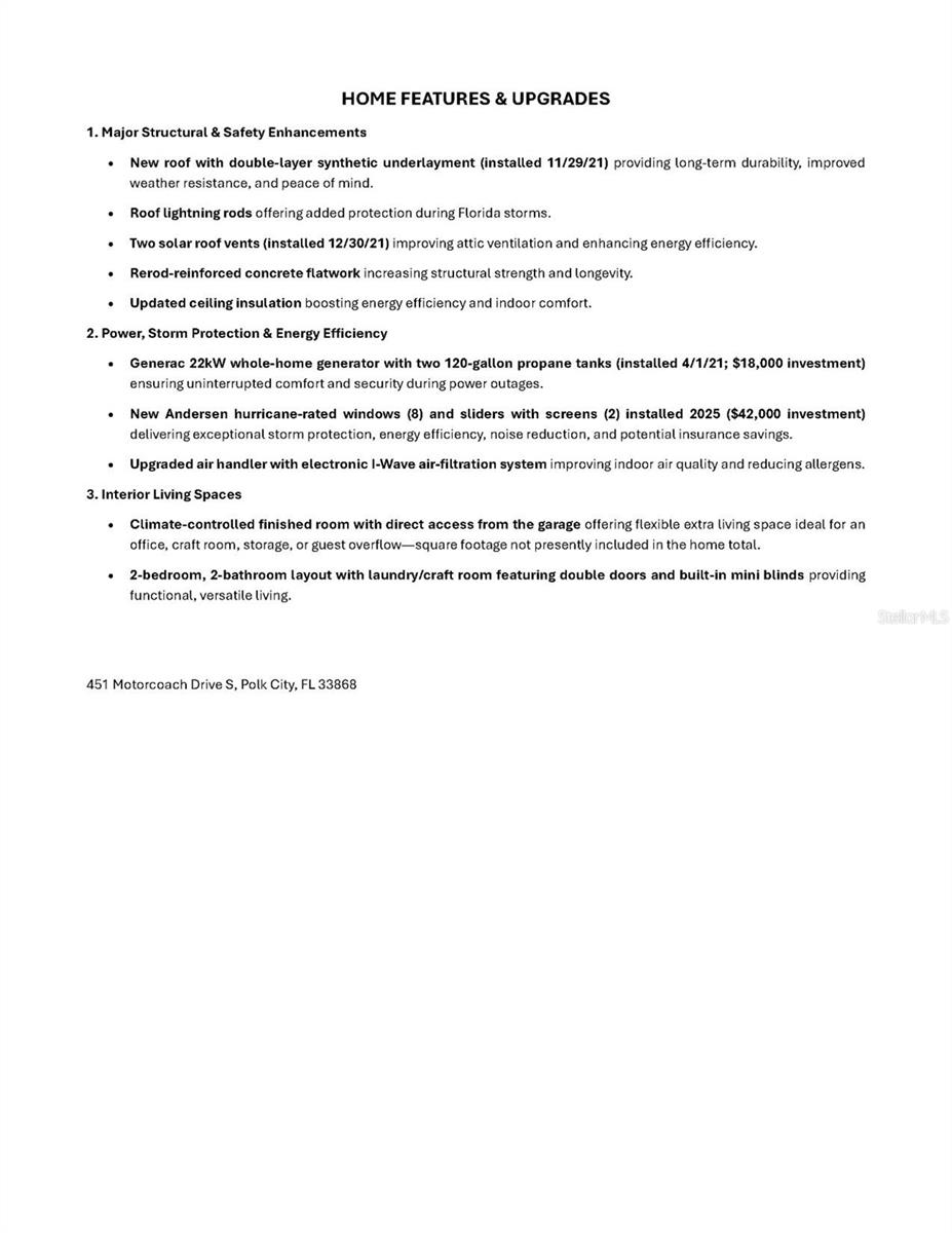 451 MOTORCOACH DR S, POLK CITY, FL, 33868