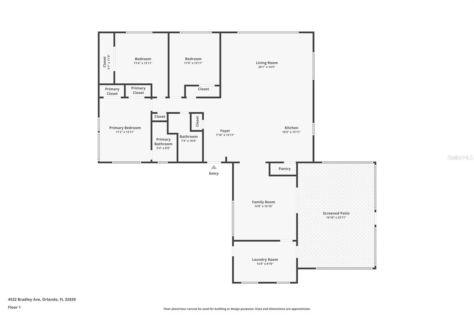 4532 BRADLEY AVE, ORLANDO, FL, 32839