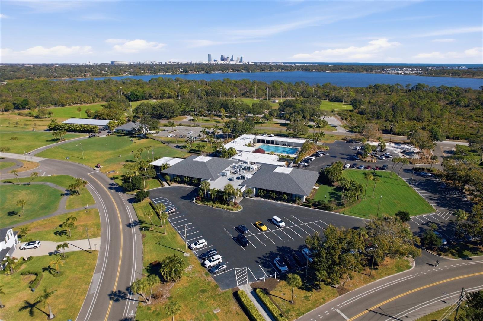 St. Pete Country Club at the end of Fairway Ave. S