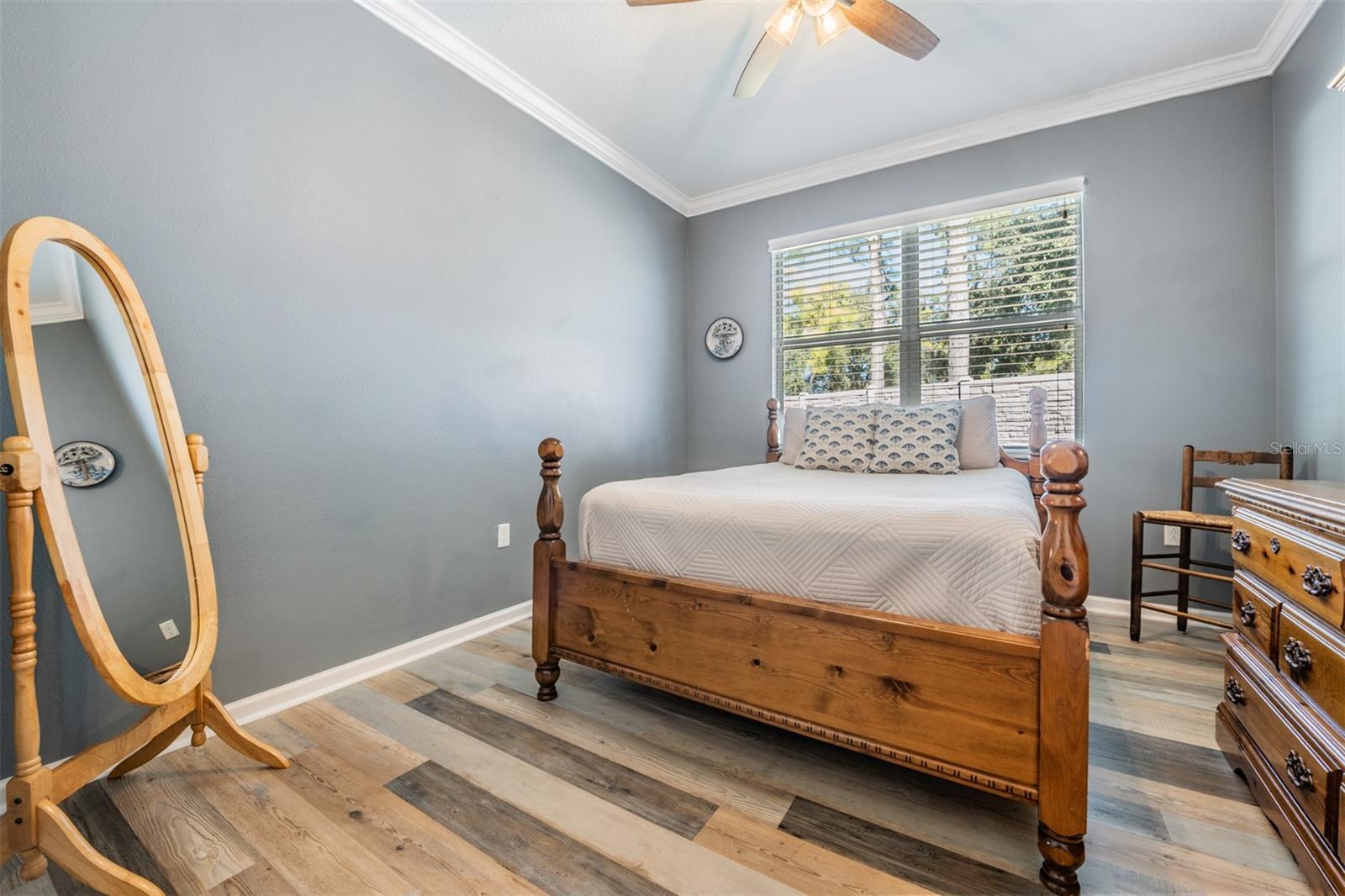 Den being used as Guest Room