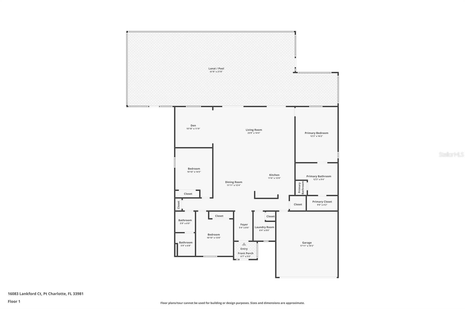 16083 LANKFORD CT, PORT CHARLOTTE, FL, 33981