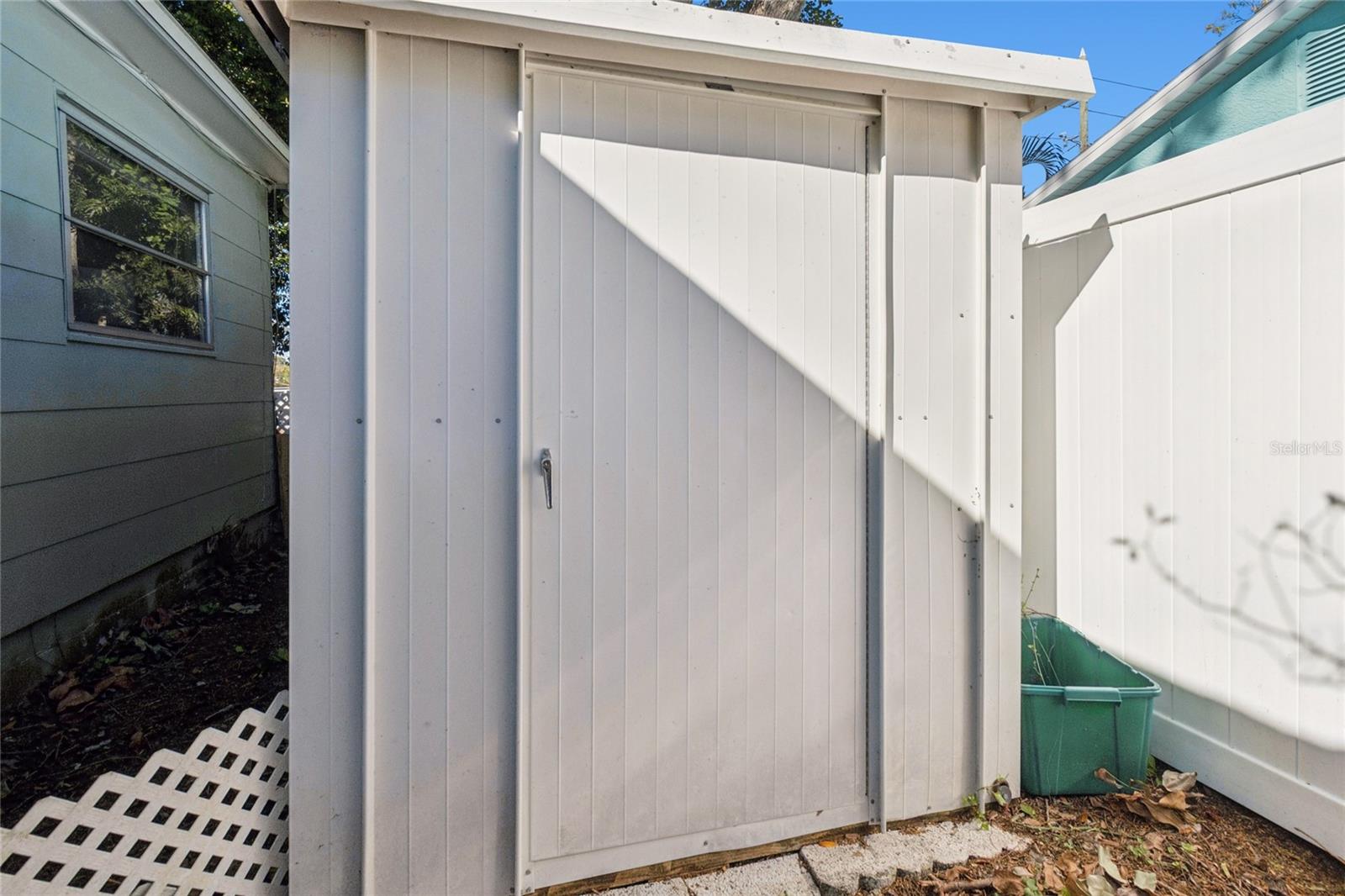 Extra outdoor storage