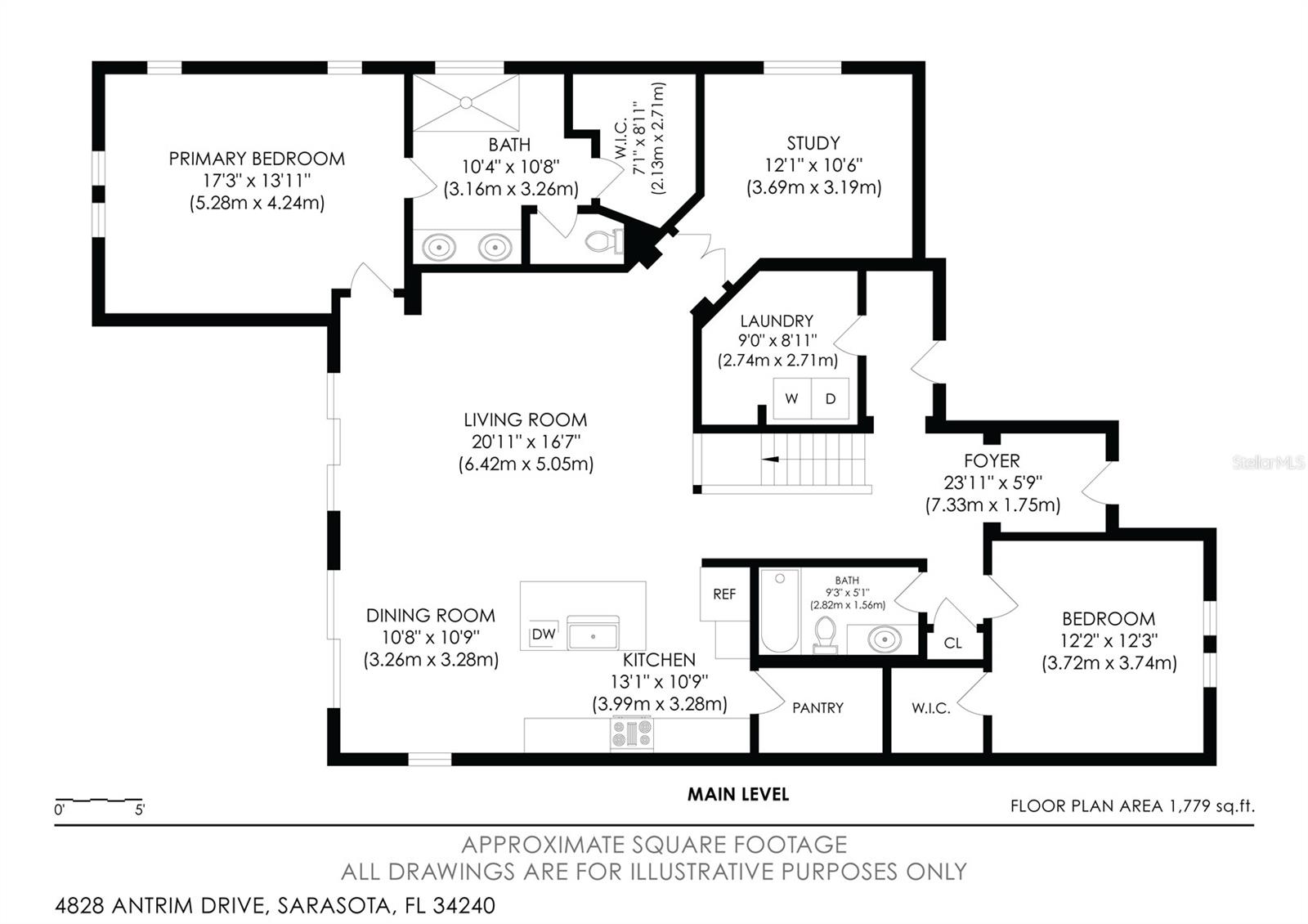 4828 ANTRIM DR, SARASOTA, FL, 34240