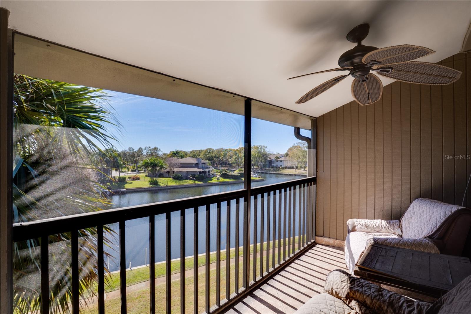 Primary Bedroom's private Balcony overlooking the Bay