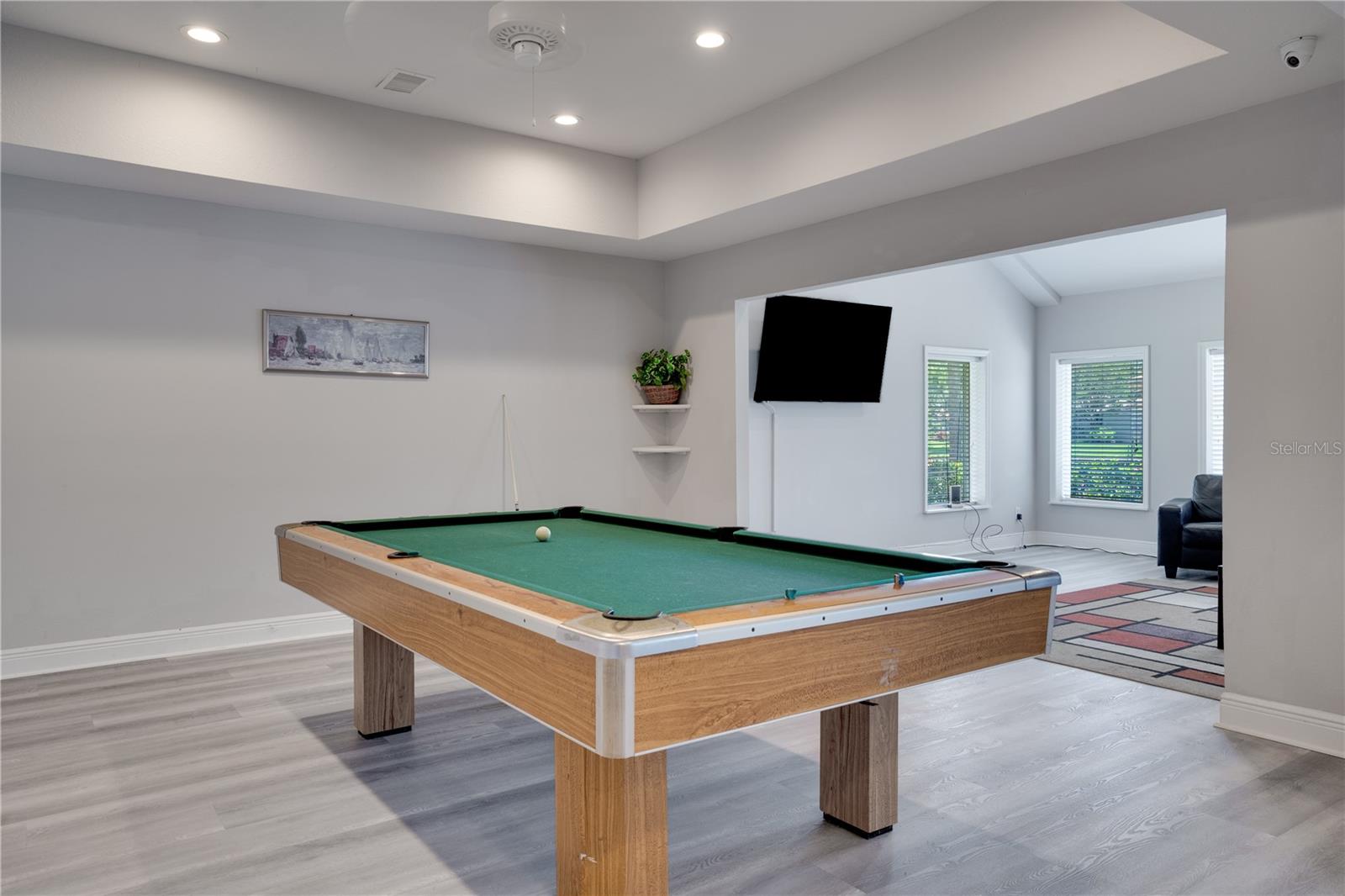Clubhouse Pool Room