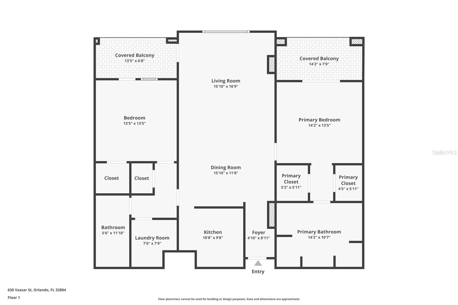 630 VASSAR ST #2505, ORLANDO, FL, 32804