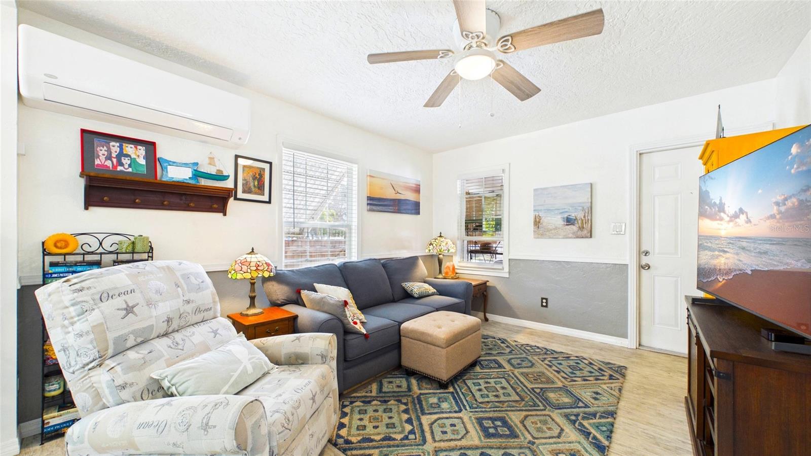 Bright and spacious living space