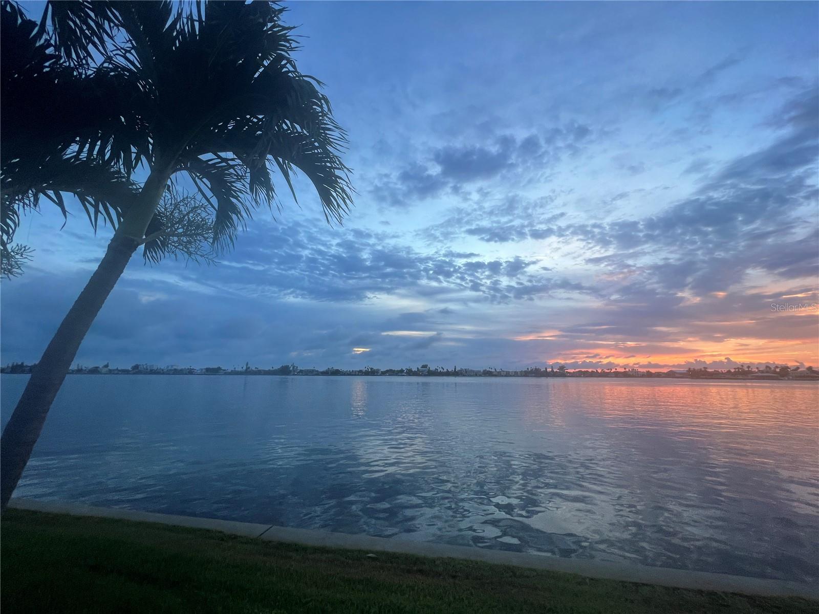 sunset views from your patio