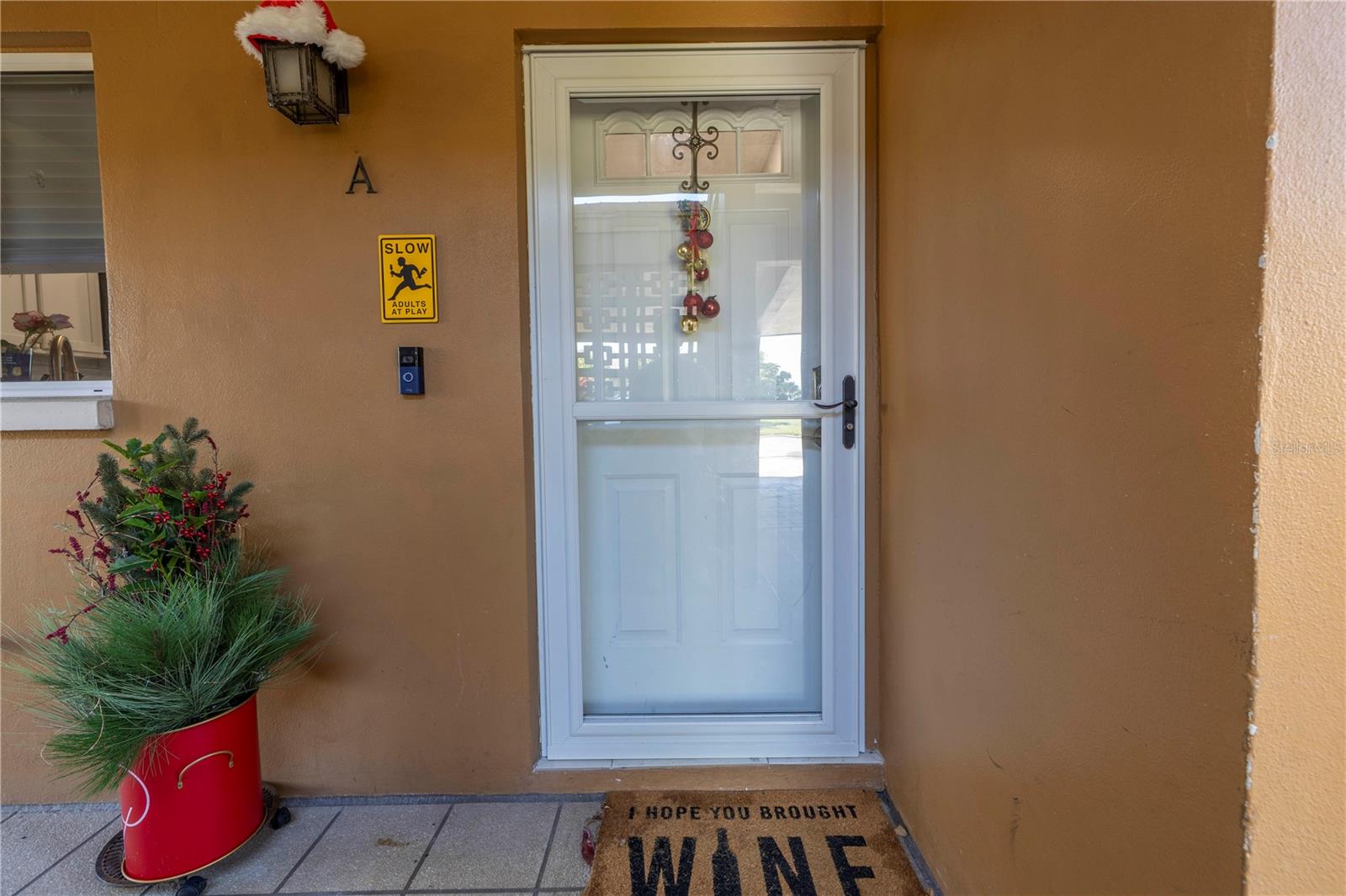 FRONT DOOR TO UNIT A