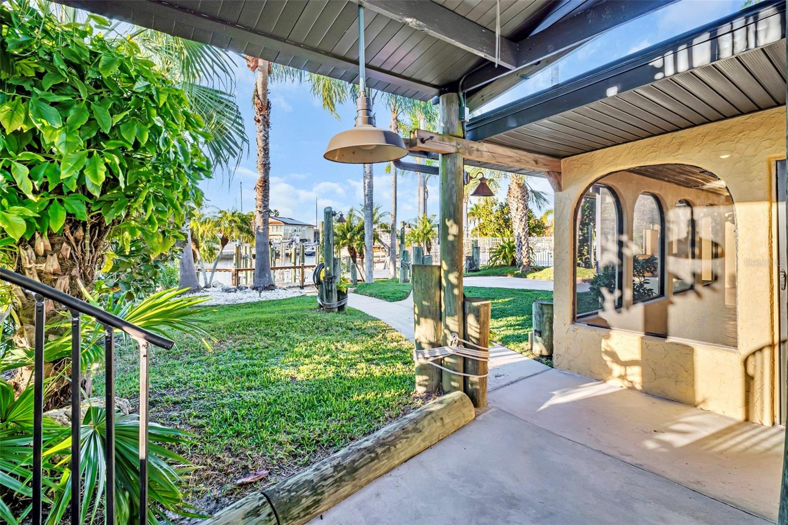 Back Covered Open Patio