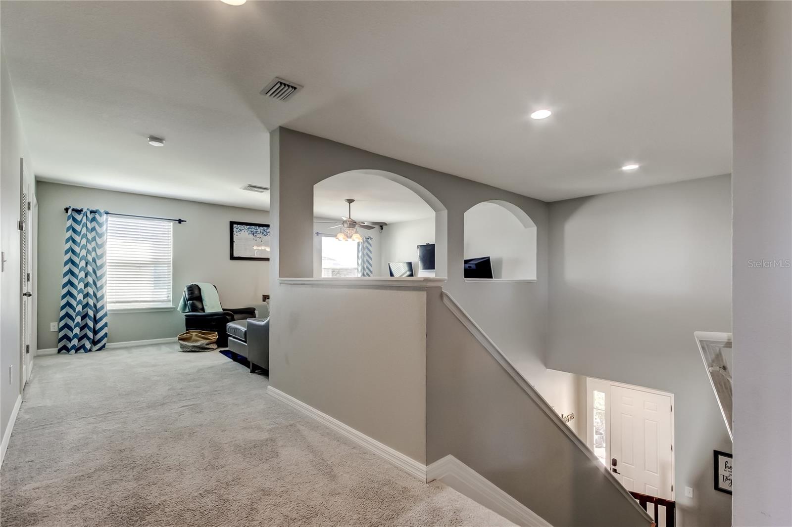 Bonus room and Stairs