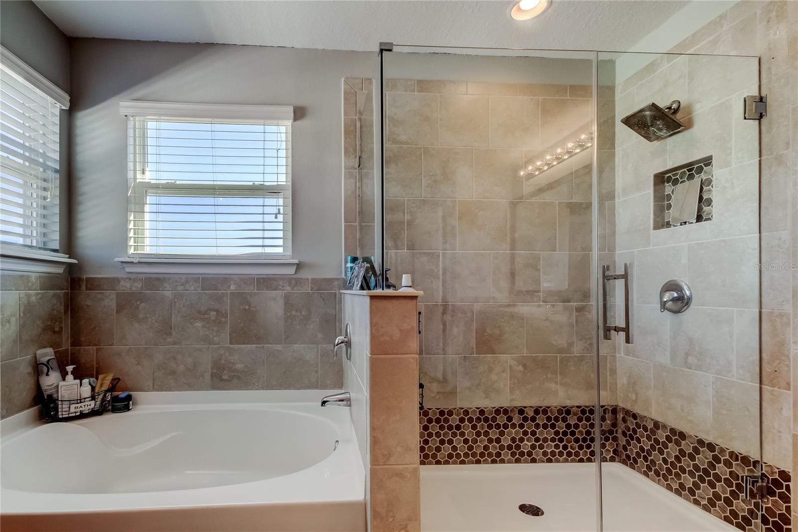Garden Tub and Remodeled Shower