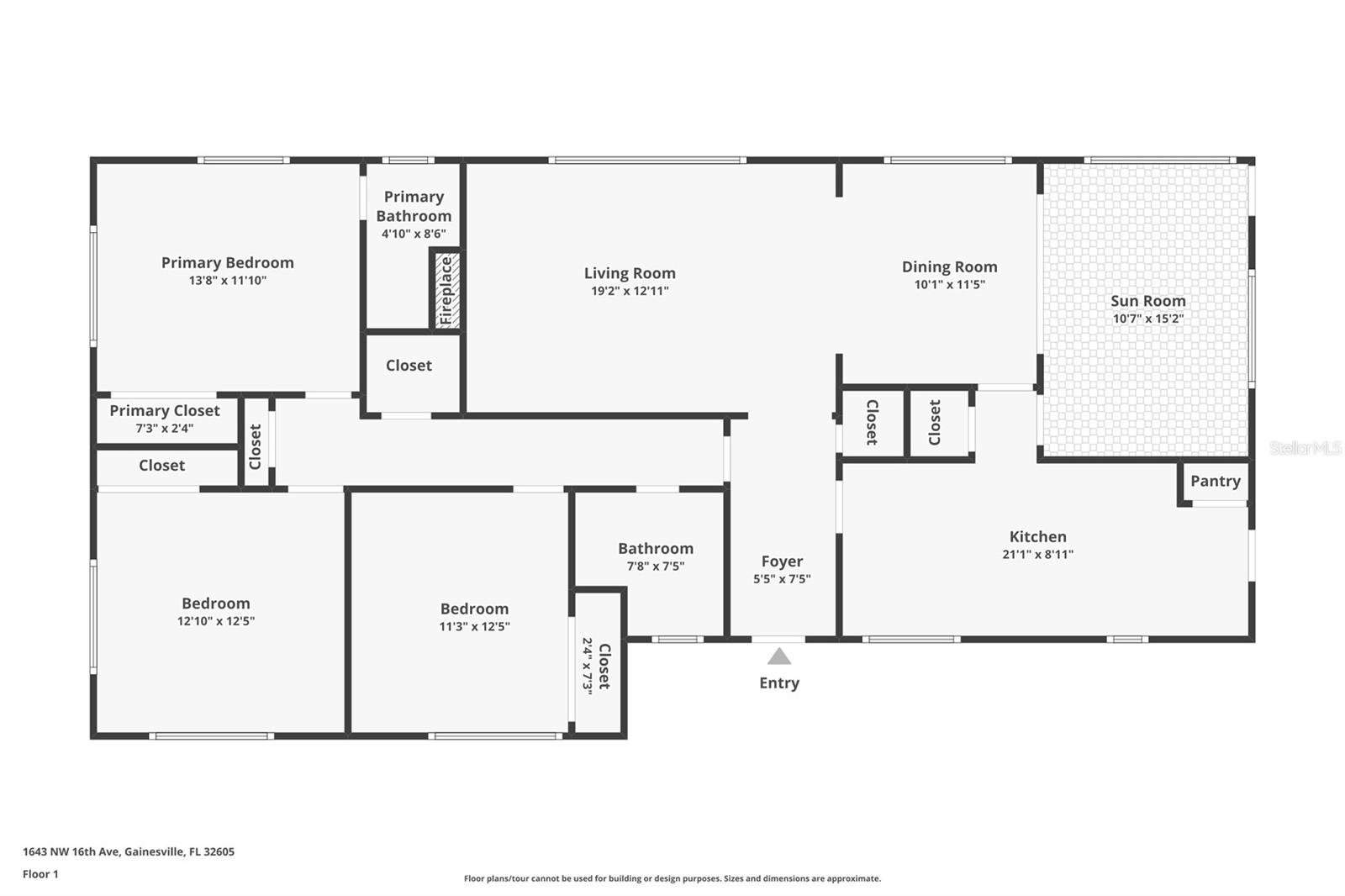 1643 NW 16TH AVE, GAINESVILLE, FL, 32605