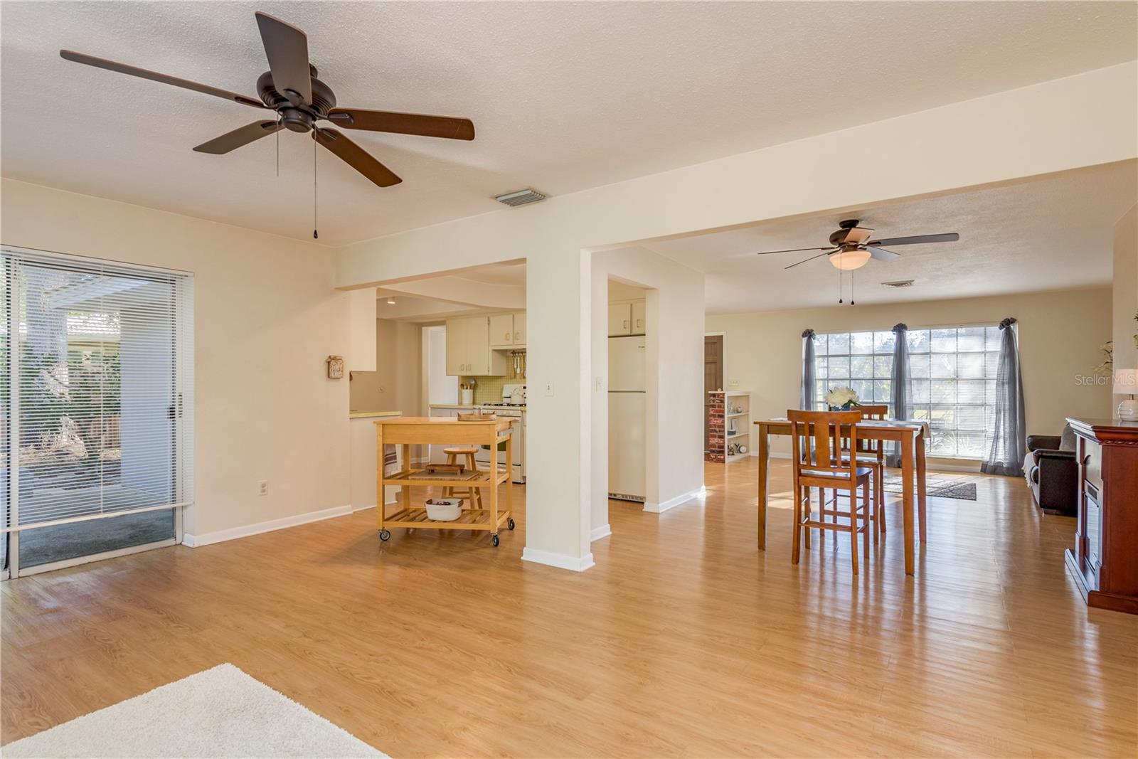 Family, Dining, Living & Kitchen