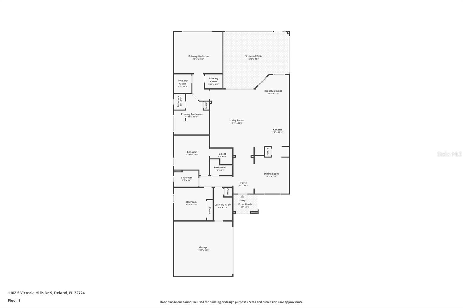 1102 VICTORIA HILLS DR S, DELAND, FL, 32724