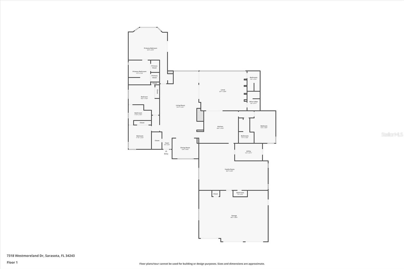 7318 WESTMORELAND DR, SARASOTA, FL, 34243