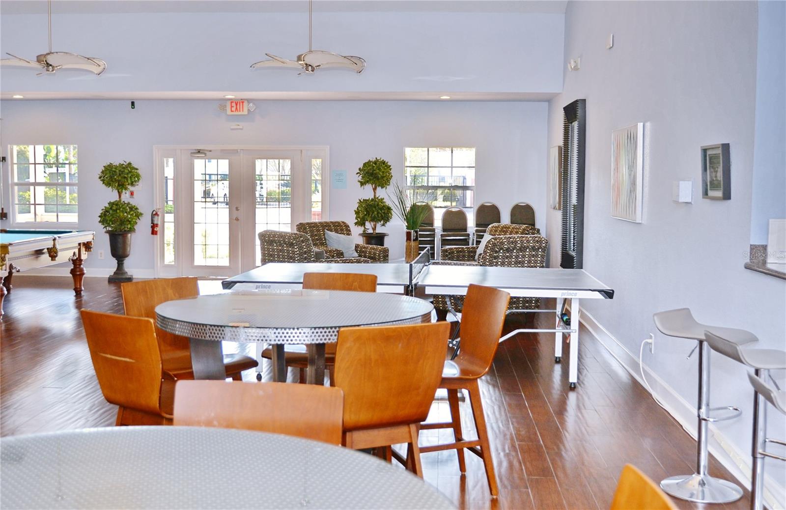Waterside North's Clubhouse - dining area