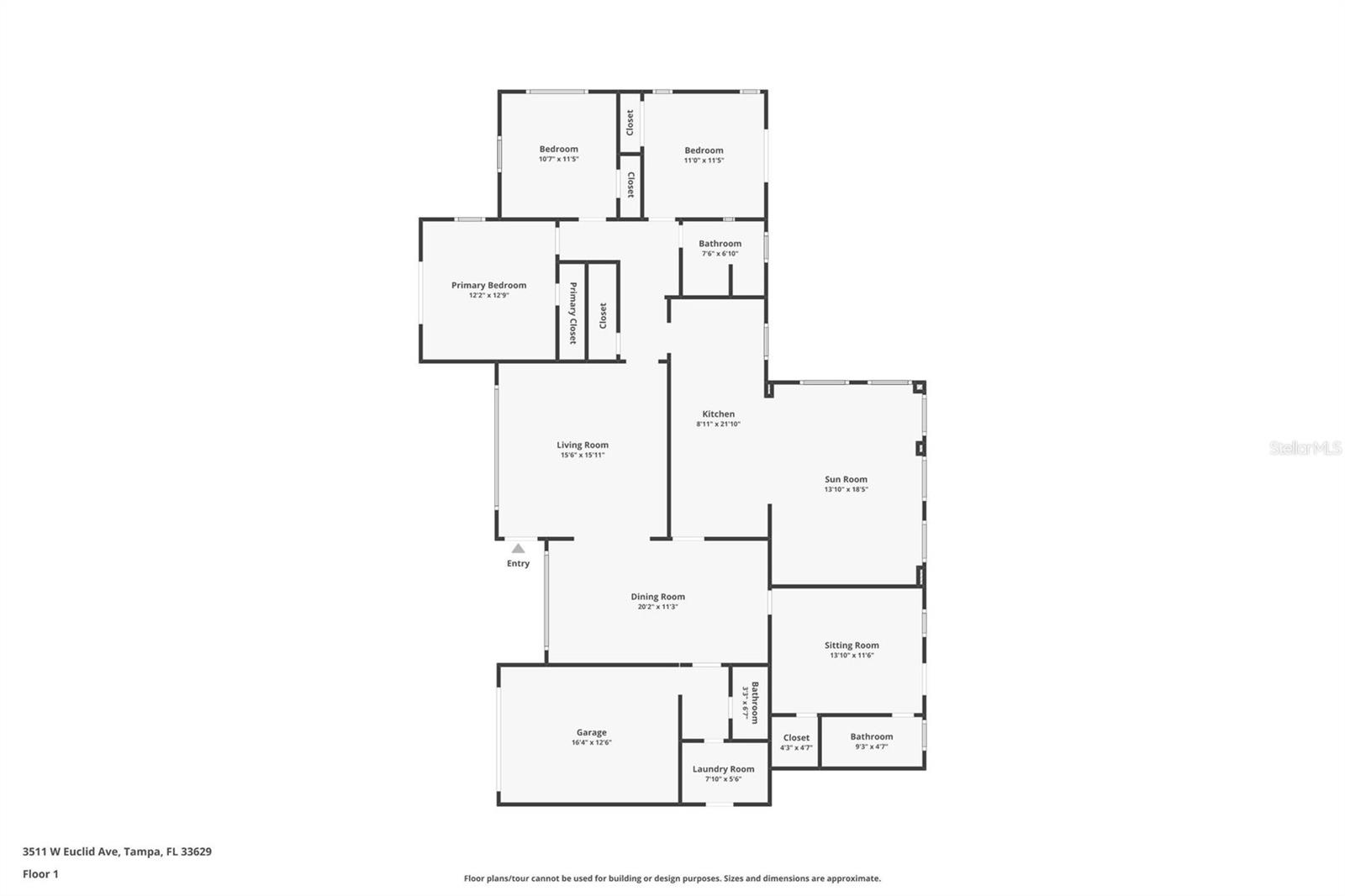 3511 W EUCLID AVE, TAMPA, FL, 33629