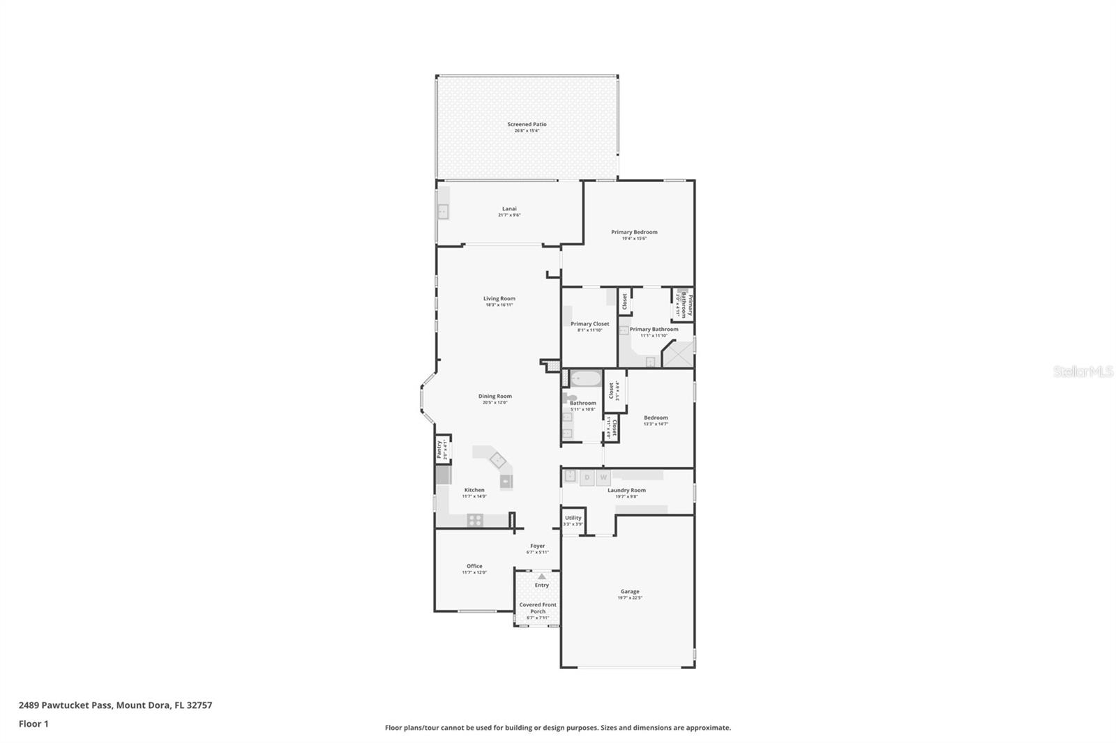 2489 PAWTUCKET PASS, MOUNT DORA, FL, 32757