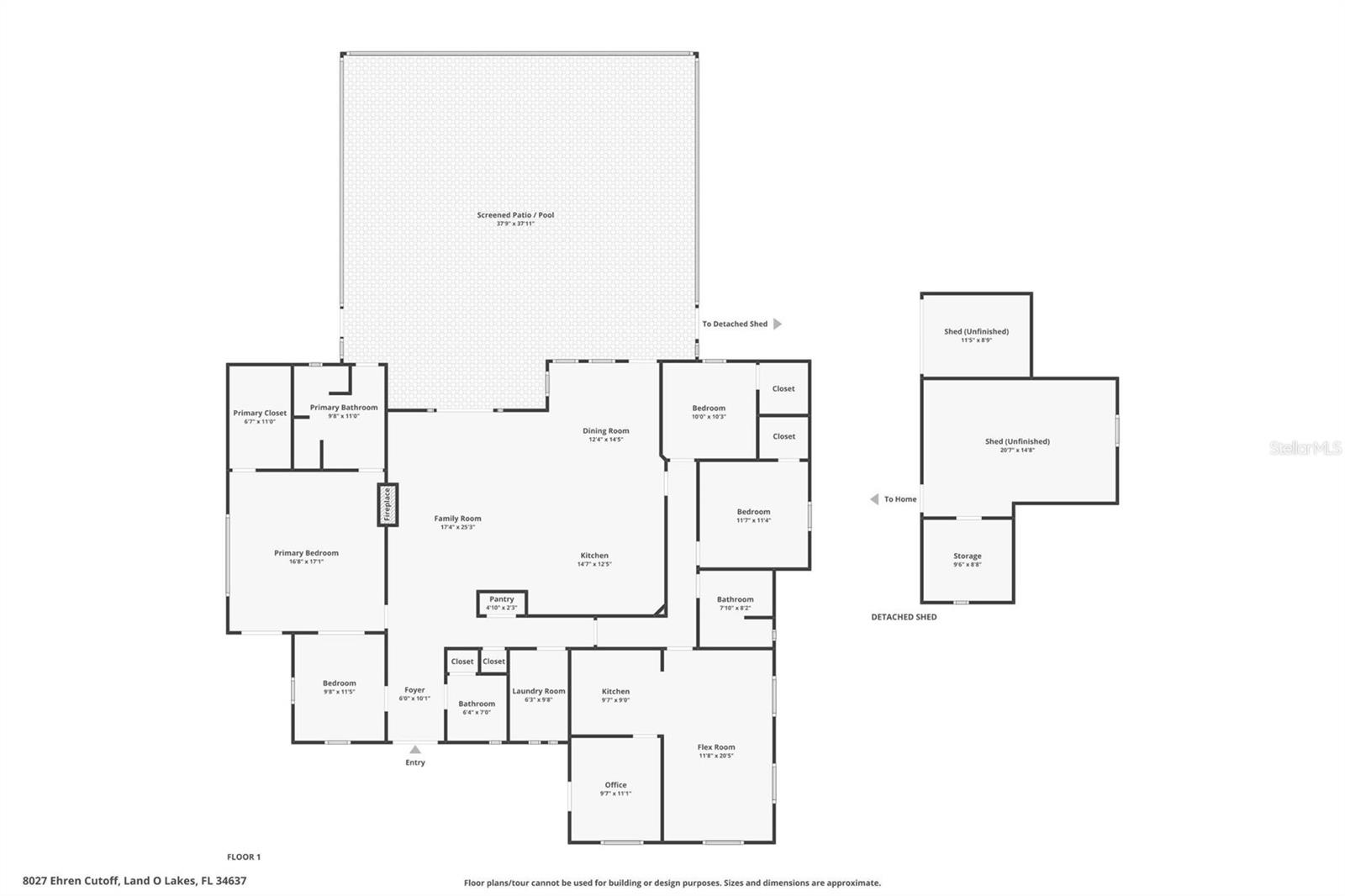 8027 EHREN CUTOFF, LAND O LAKES, FL, 34639