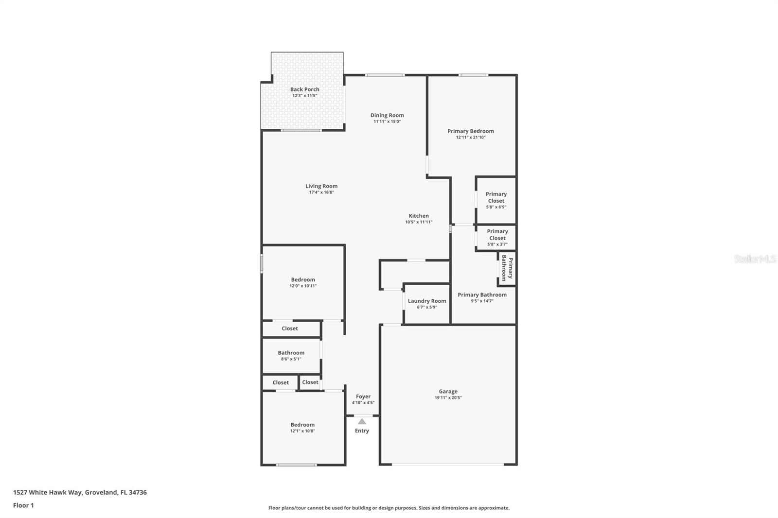 1527 WHITE HAWK WAY, GROVELAND, FL, 34736