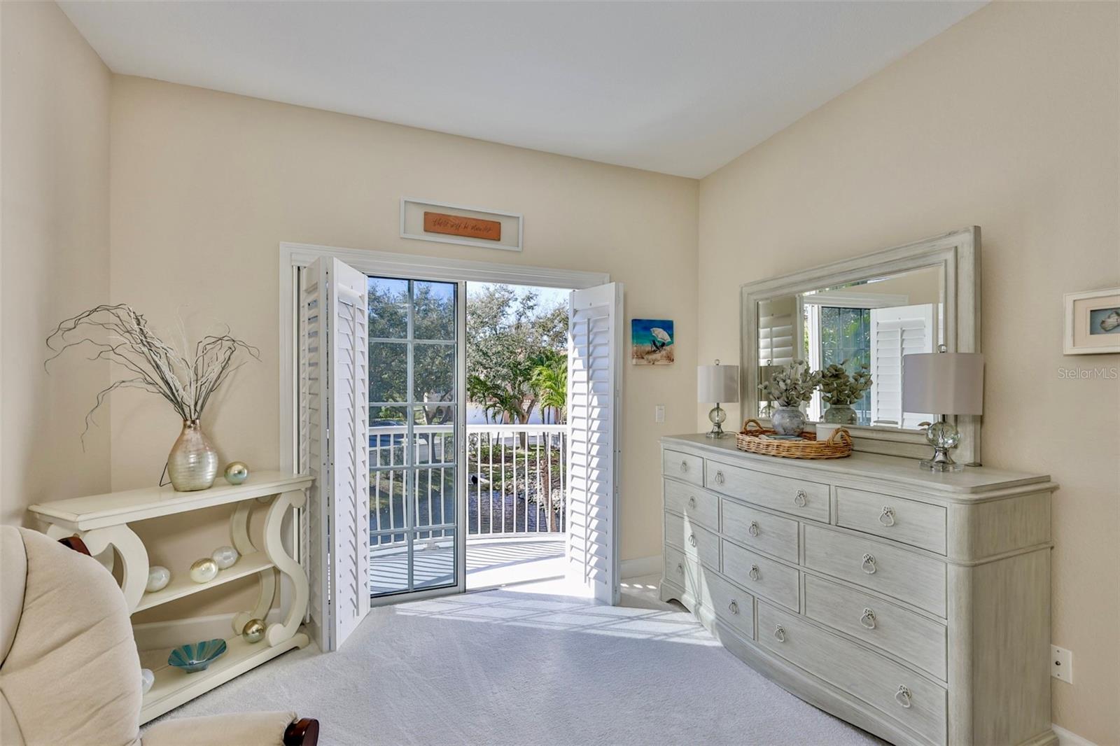 Primary Bedroom w/Sitting area with Balcony