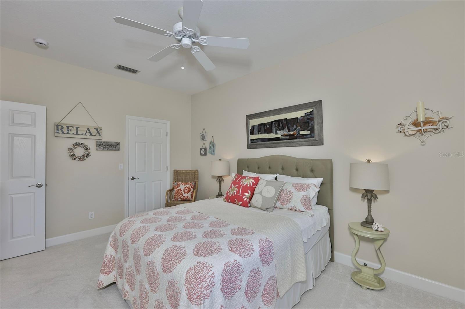 Guest Bedroom #2 w/Walk in Closet